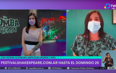TV Pública Argentina: Presentación del Festival Shakespeare 2021